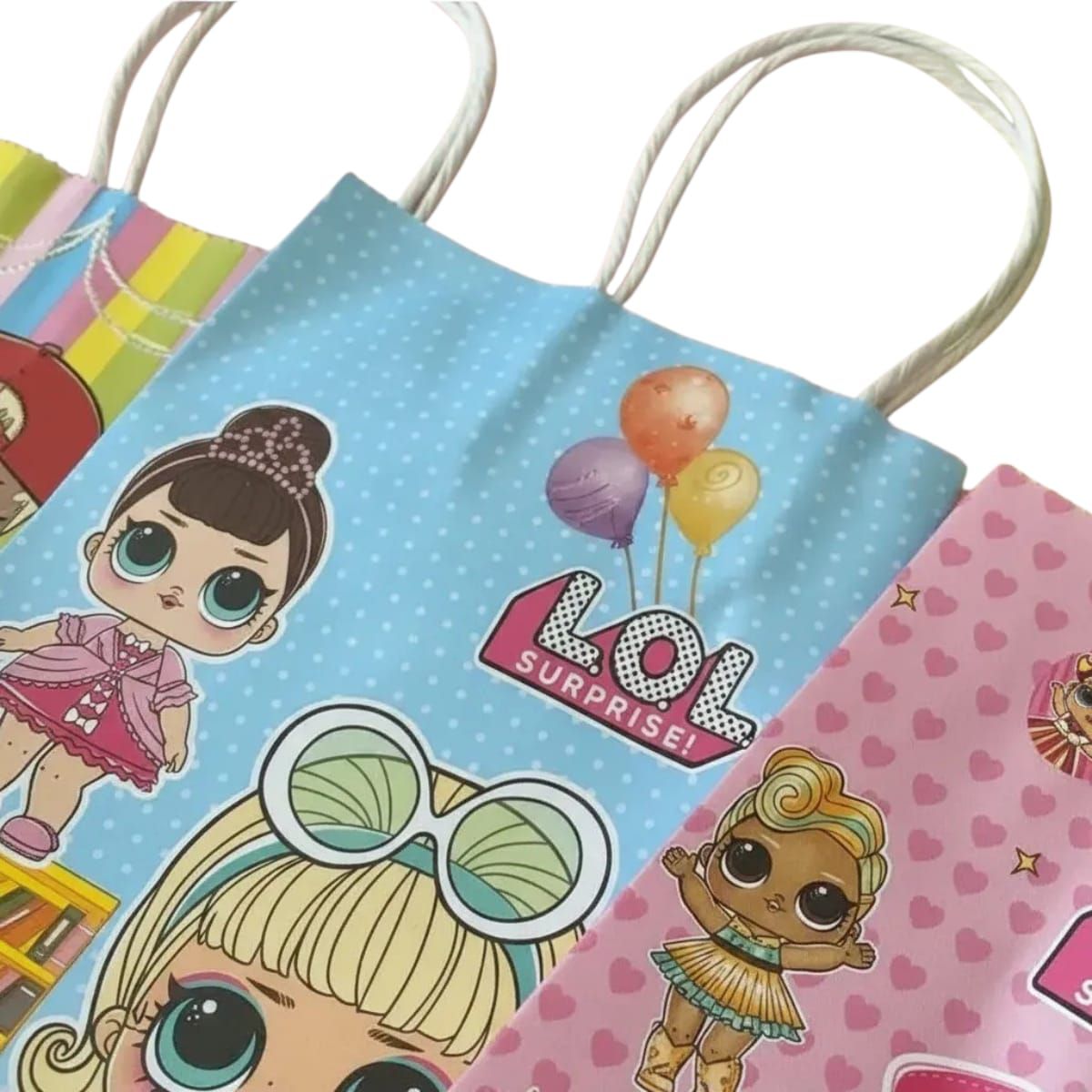 GENERICO - Pack 12 Bolsas de Regalo - LOL Gms