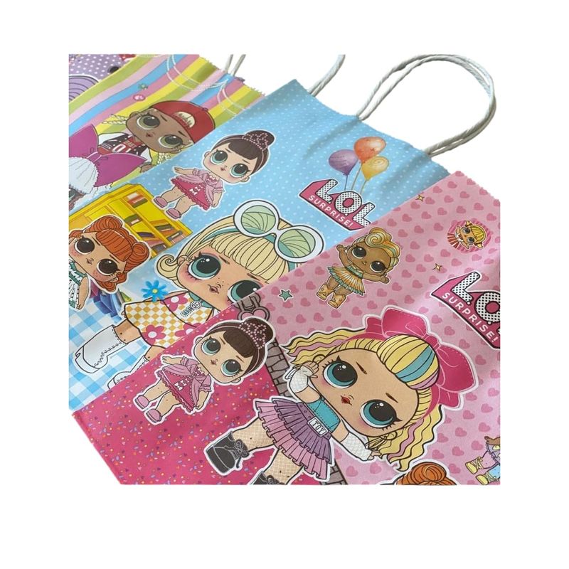 GENERICO - Pack 12 Bolsas de Regalo - LOL Gms