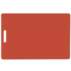 FTA - Tabla Para Cortar 50 x 38 x 1,27 cm Color Rojo