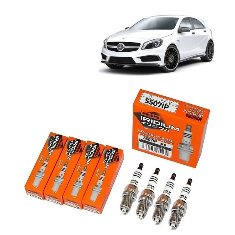GENERICO - Bujías Iridio Pack 4 Mercedes-Benz A45 20 2014-2018 S507IP