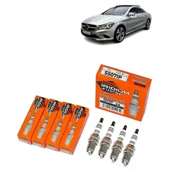 GENERICO - Bujías Iridio Pack 4 Mercedes-Benz CLA180 2015-2019 S507IP