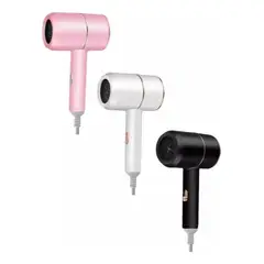 GENERICO - Secador Mini De Pelo 1500w Premium Profesional Aire Caliente Blanco
