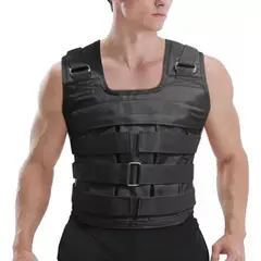 BIGBAMSPACE - Chaleco Peso Ajustable Hacer Ejercicios 50kg