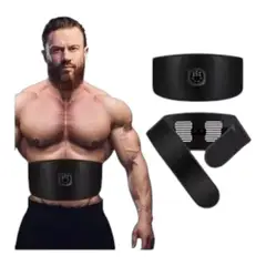 BIGBAMSPACE - Electroestimulador Muscular Profesional Cinturon Abdominal Ejercicios