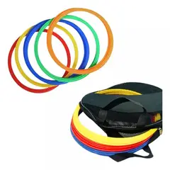 BIGBAMSPACE - Set 10 Aros De Agilidad Y Entrenamiento Deporte Ejercicio