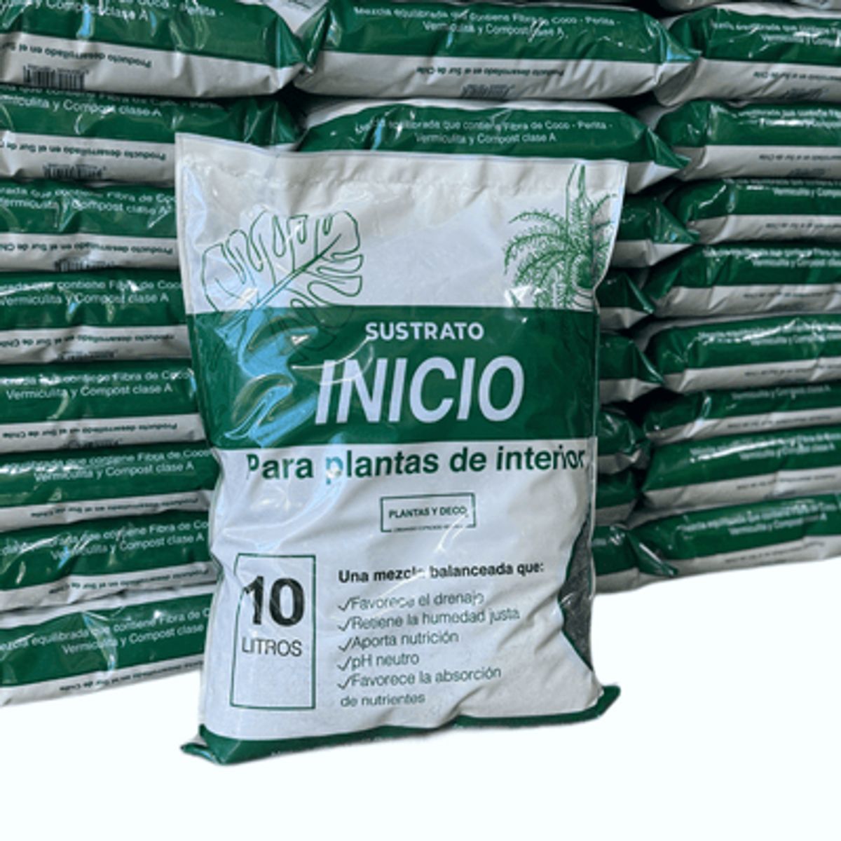 GENERICO - Inicio 10L, sustrato  para plantas de interior