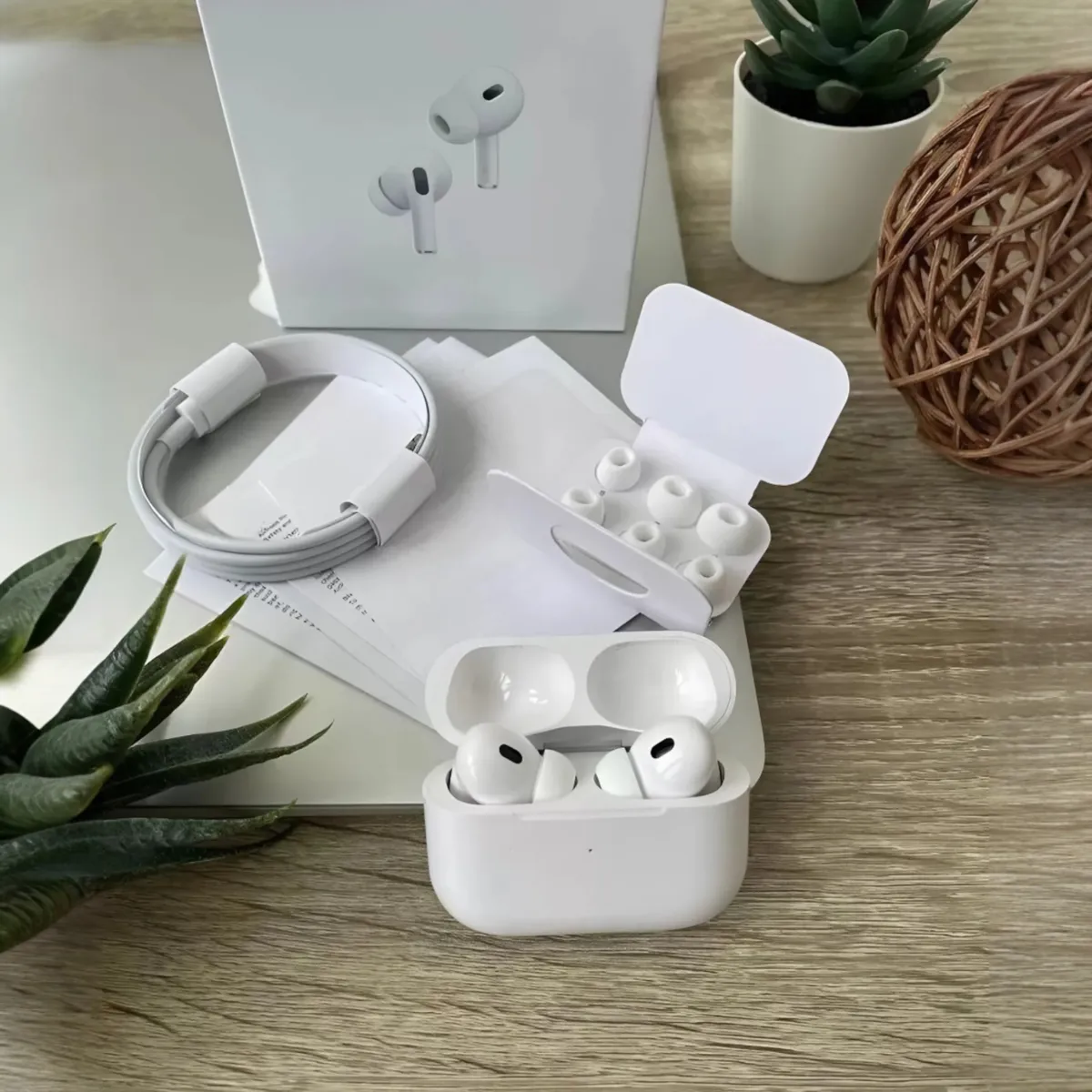 GENERICO - Audifonos Bluetooth PRO 2 Estuche de Carga Compatibles iOS-Android