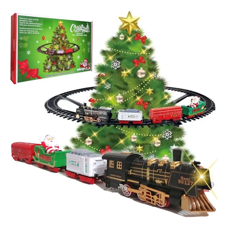GENERICO - Juguete Auto Tren De Navidad Elevado