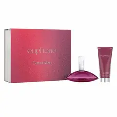 CALVIN KLEIN - Perfume Euphoria Dama Edp 100 ml Body Lotion 100 ml Estuche
