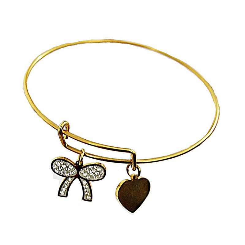 VIVAFELICIA - Pulsera Acero Carmencita Dorado