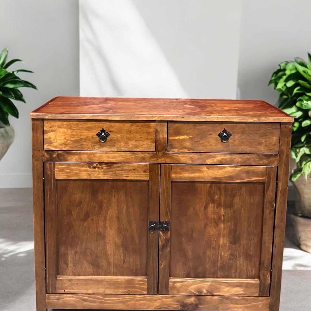 GENERICO - BUFFET RUSTICO COLOR CAFE MGR MUEBLES