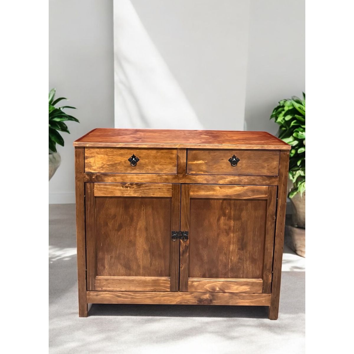 GENERICO - BUFFET RUSTICO COLOR CAFE MGR MUEBLES