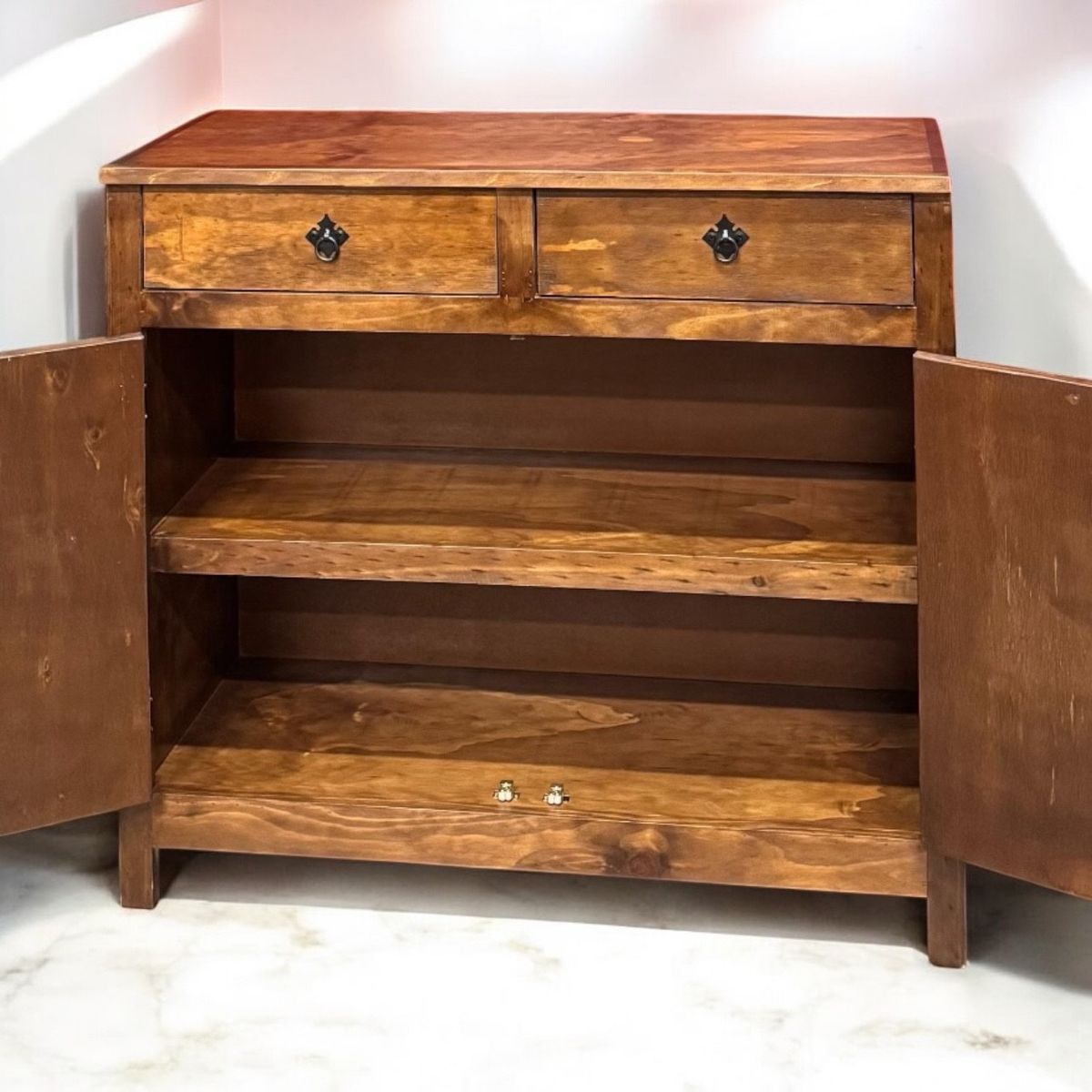 GENERICO - BUFFET RUSTICO COLOR CAFE MGR MUEBLES