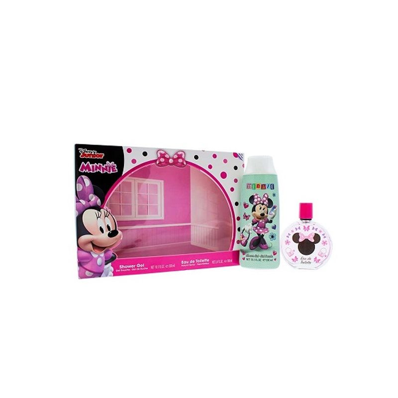 GENERICO - PERFUME MINNIE MOUSE NIÑA EDT 100 ML  GEL 300 ML 8124 ESTUCHE