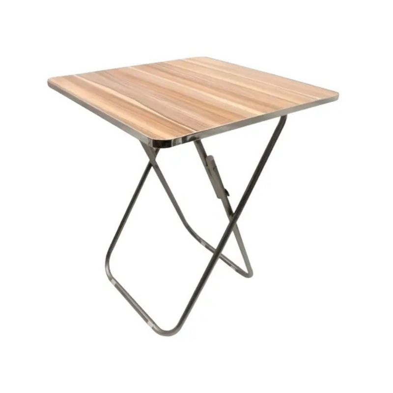 GENERICO - Mesa Plegable Portatil Multifuncional Cuadrada 80x80cm SKU TN