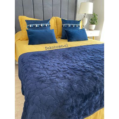 Imagen 2 del producto Piecera cama Plush Azul