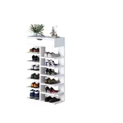 GENERICO - Zapatero Organizador Estante Hall Armario Blanco 12 Niveles SKU: TN
