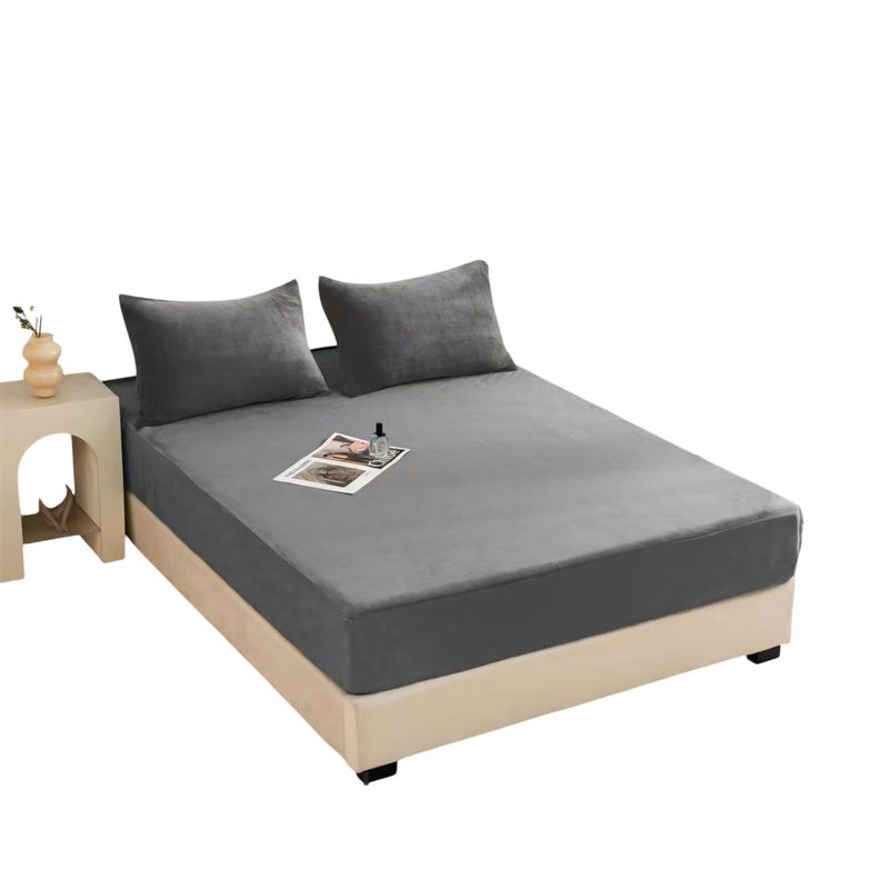 GENERICO - Cubrecolchon tela plush e impermeable 15p