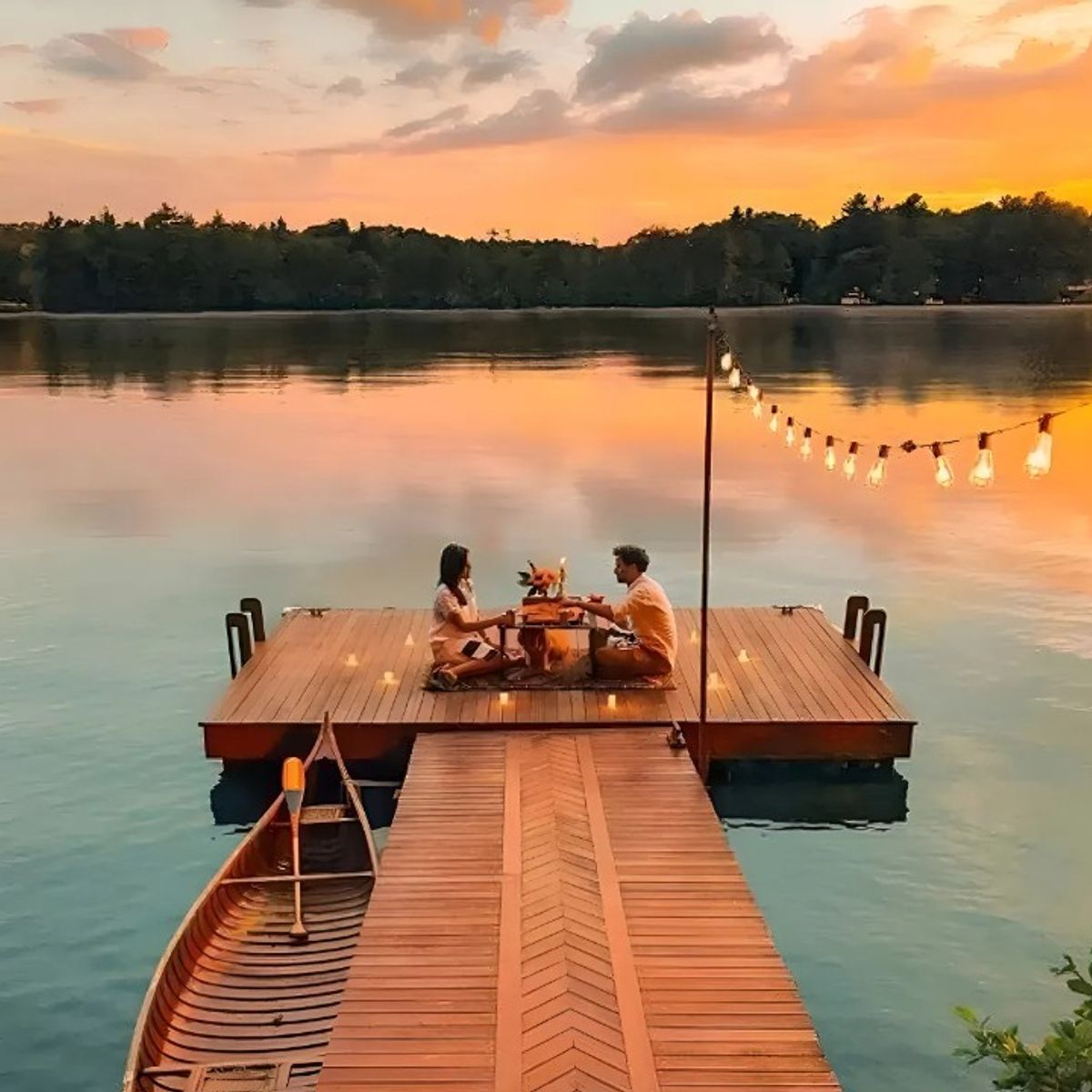 IRM - Guirnalda Solar Led 10 Ampolletas 10 Metros Luz Cálida