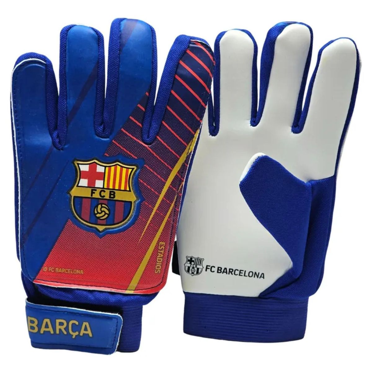 DRB - Guantes Arquero Barcelona Niño Licencia Original DRB