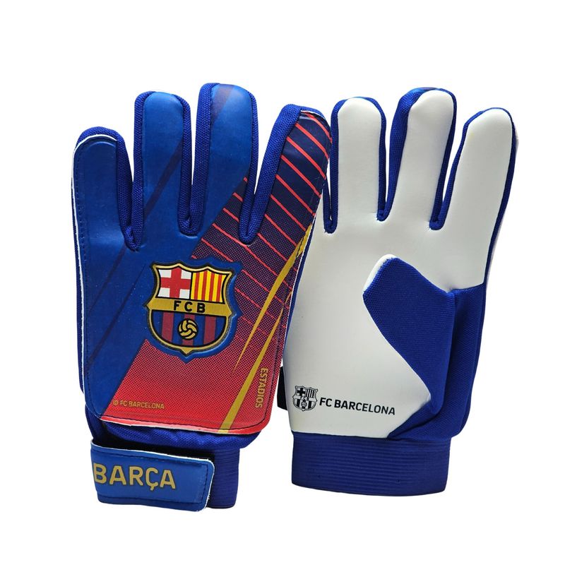 DRB - Guantes Arquero Barcelona Niño Licencia Original DRB
