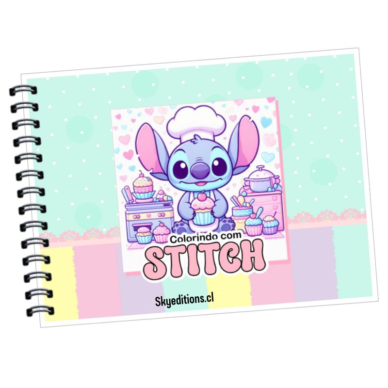 GENERICO - Libro Para Colorear De Stich