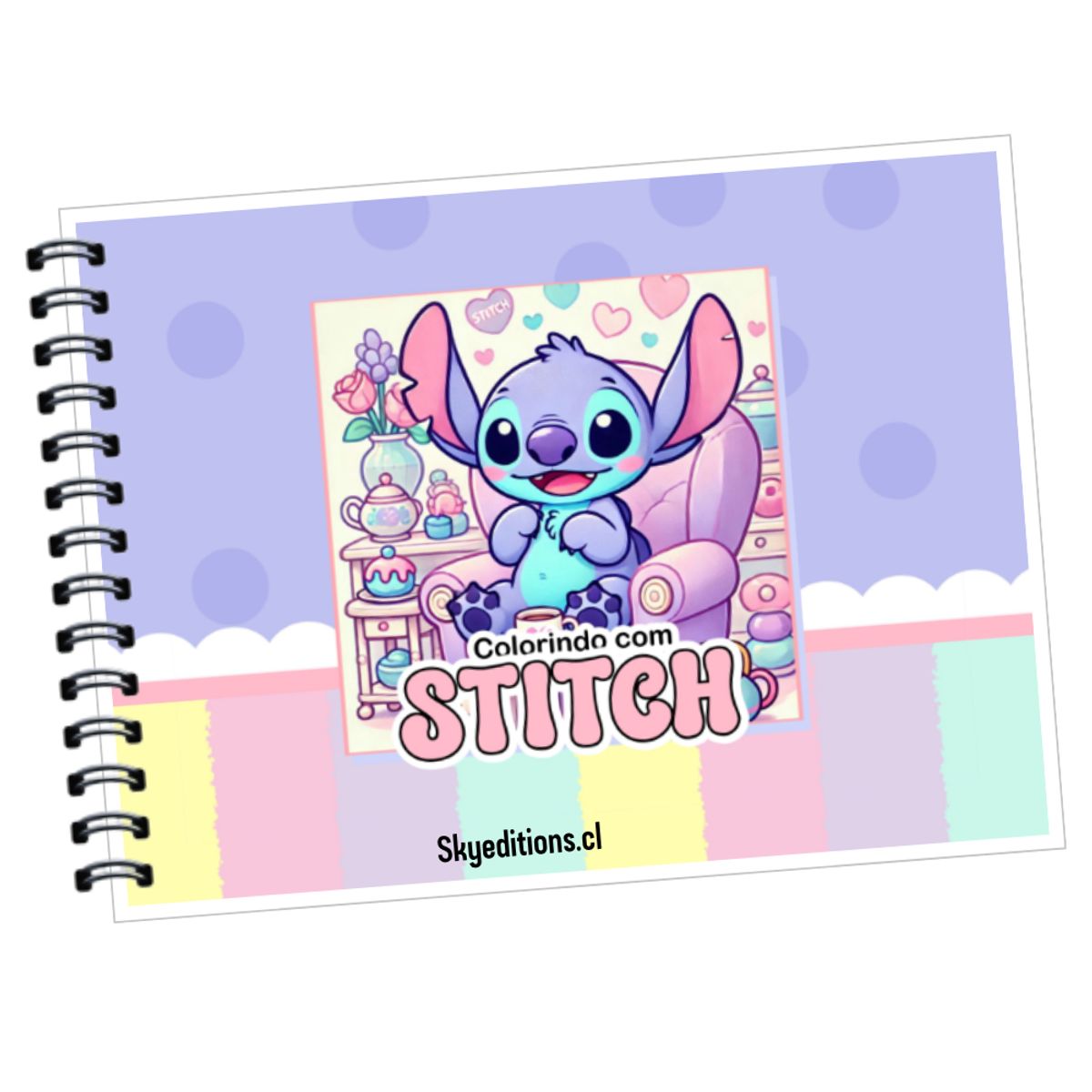 GENERICO - Libro Para Colorear De Stich