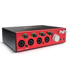 FOCUSRITE - Interfaz de audio USB CLARETT 4PRE USB