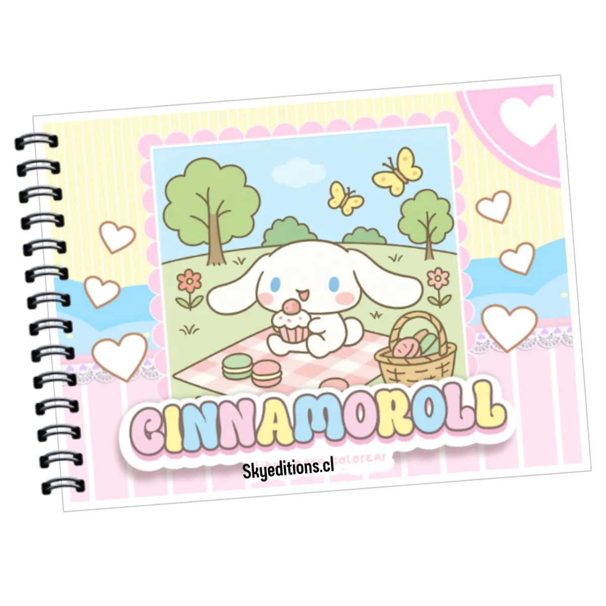 GENERICO - Libro Para Colorear De Cinnamoroll