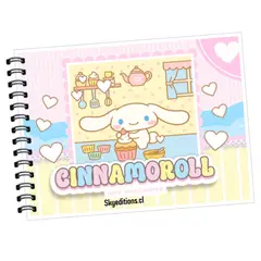 GENERICO - Libro Para Colorear De Cinnamoroll