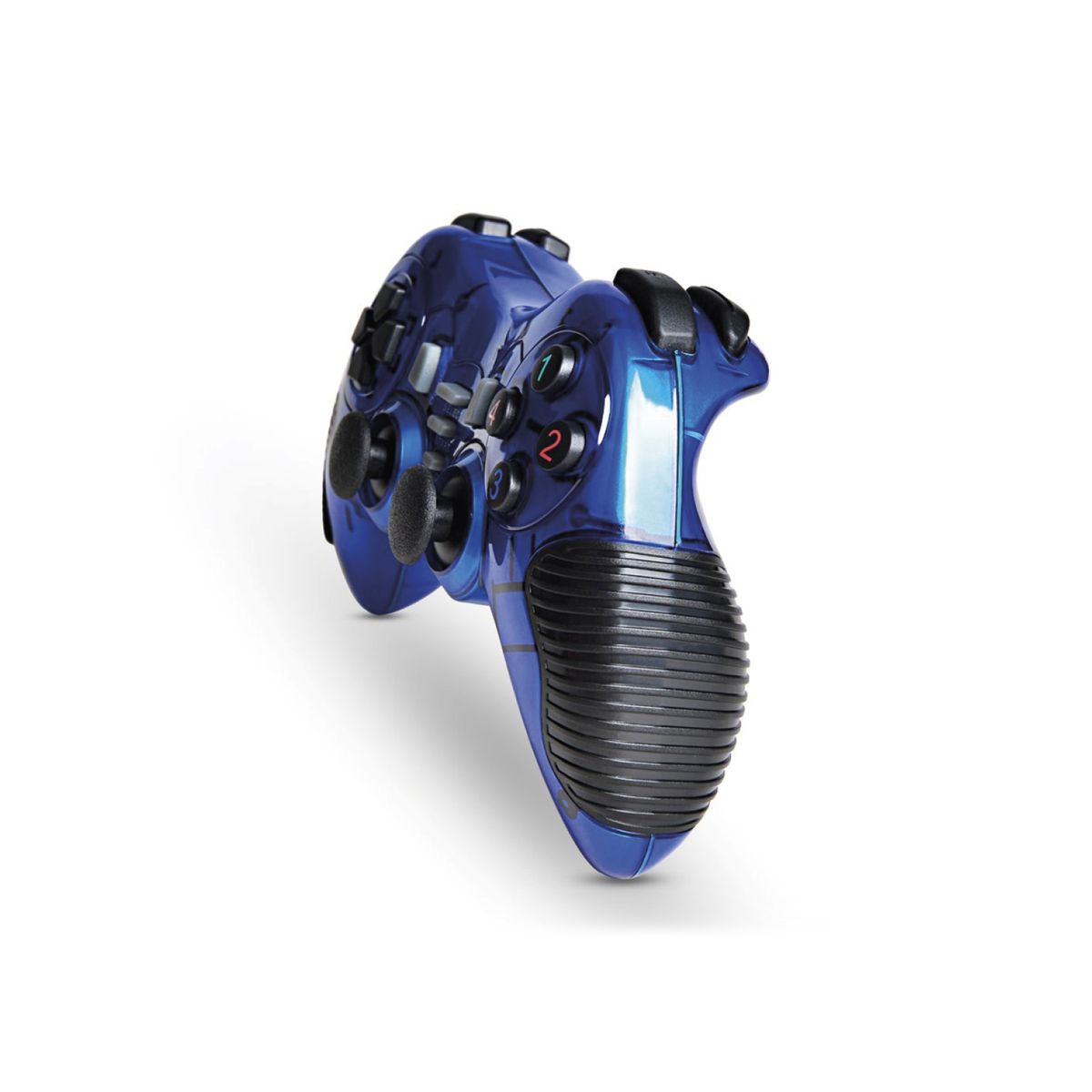 DBLUE - Joystick D-shock Usb Para Pc Color Azul - Ps