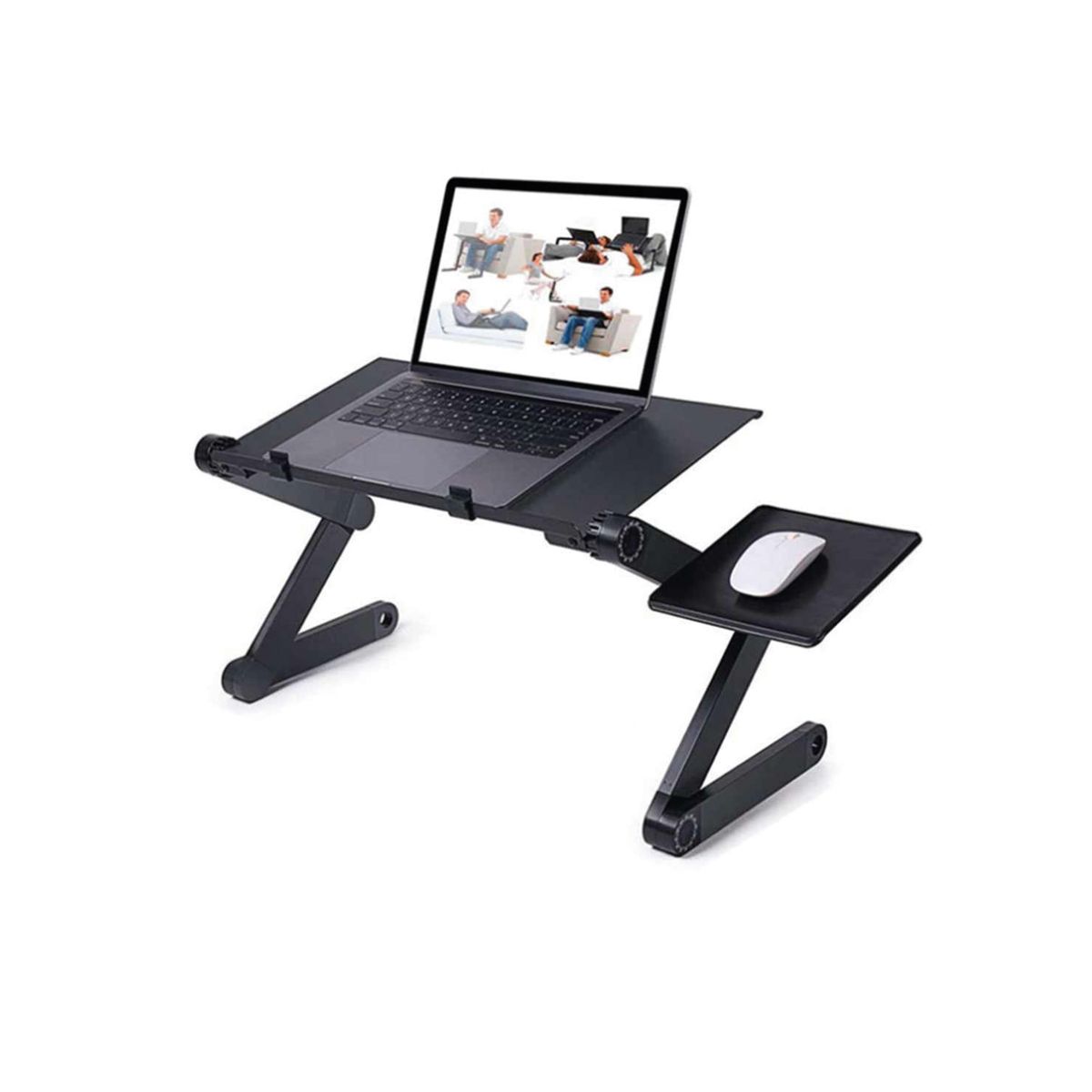 PUNTO STORE - Mesa Notebook Ajustable Ventilador Y Soporte Mouse - Ps