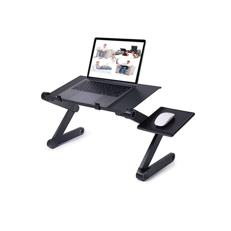 PUNTO STORE - Mesa Notebook Ajustable Ventilador Y Soporte Mouse - Ps