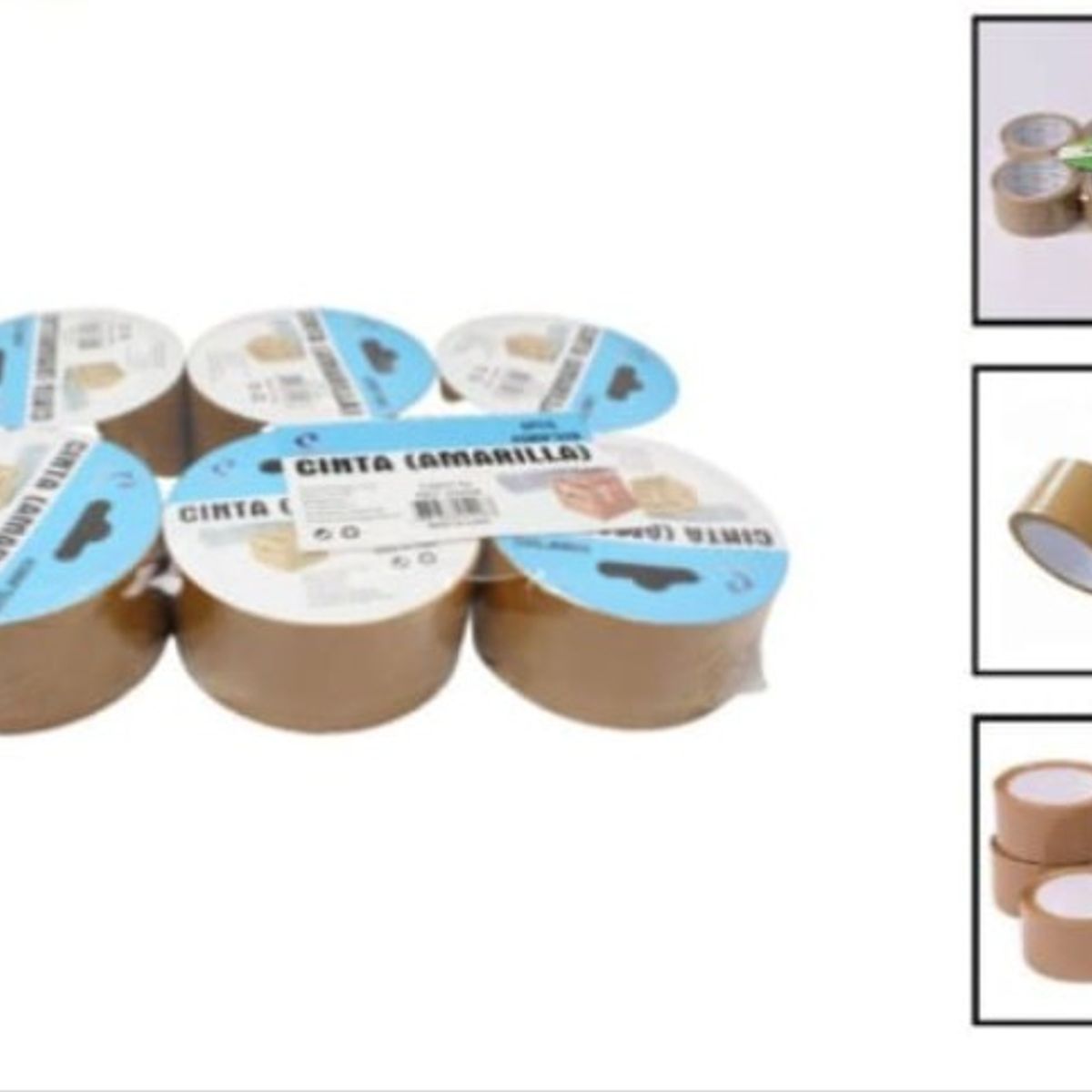 GENERICO - Cinta Adhesiva Pegamento 45mm X 100m Sellando