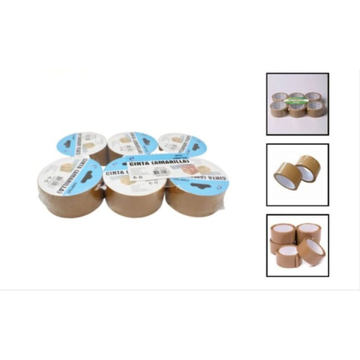 GENERICO - Cinta Adhesiva Pegamento 45mm X 100m Sellando