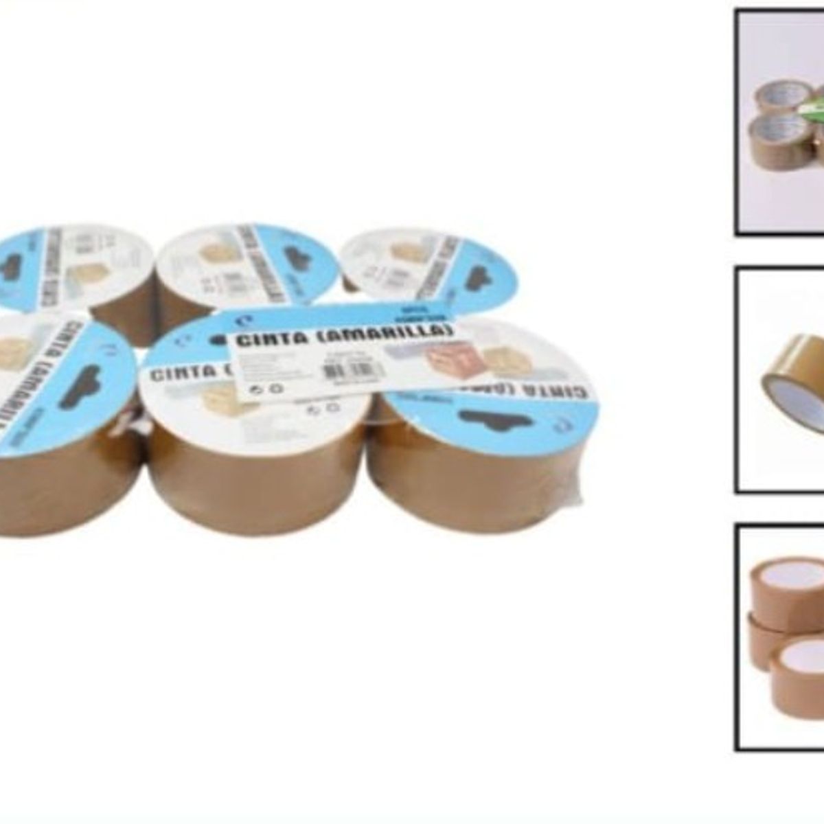 GENERICO - Cinta Adhesiva Pegamento 45mm X 200m Sellando