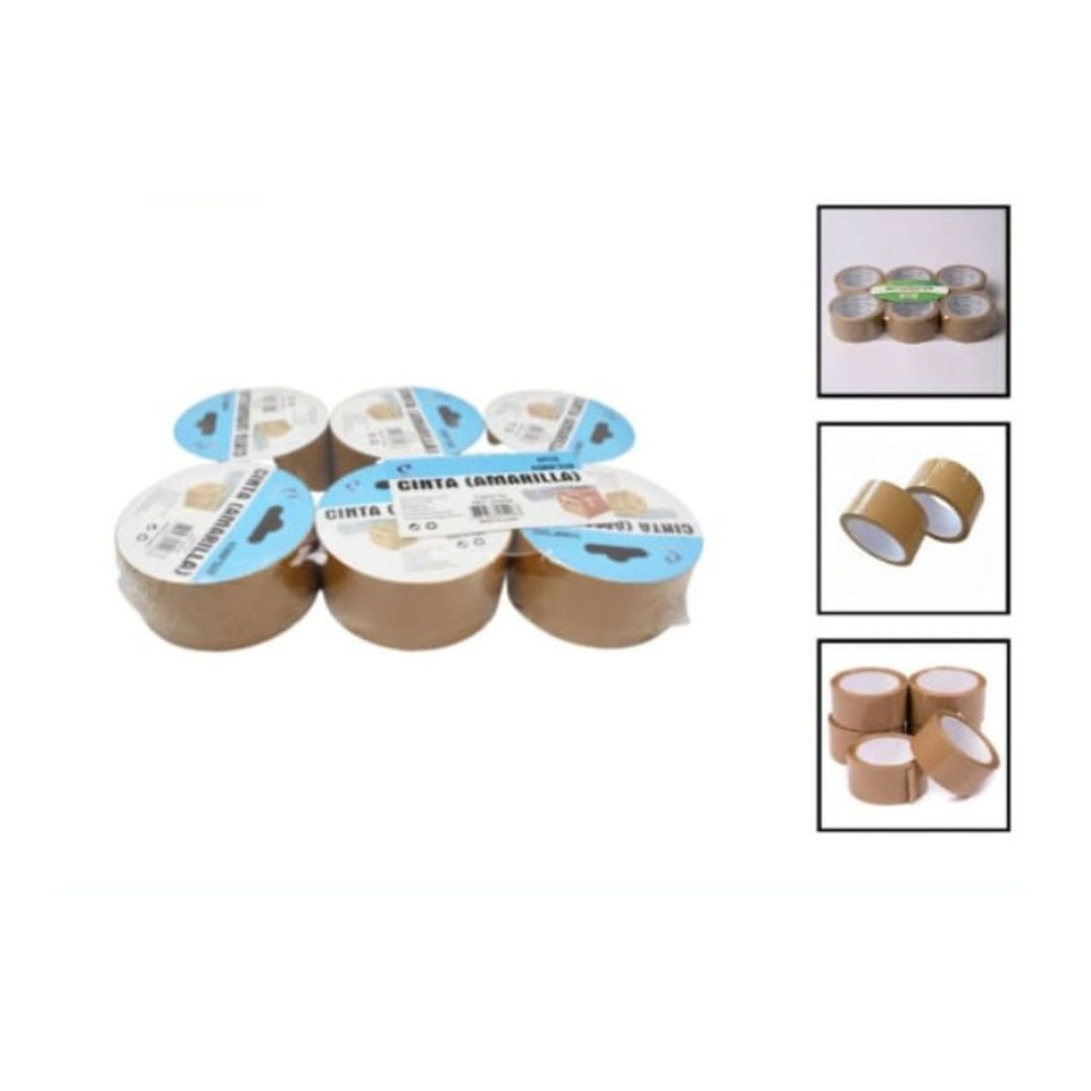 GENERICO - Cinta Adhesiva Pegamento 45mm X 200m Sellando