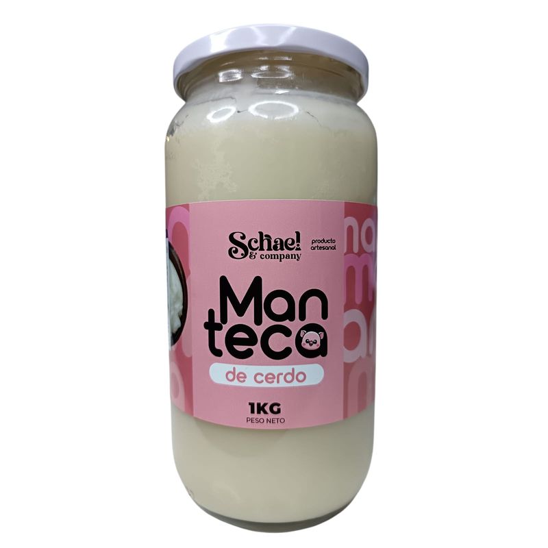 GENERICO - Manteca de Cerdo 1kg Schael & Company 100% orgánica