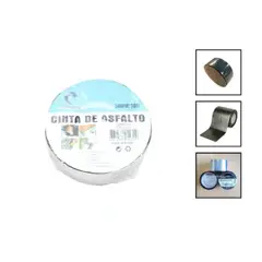 GENERICO - Cinta De Asfalto Pegamento 5cm x 10m