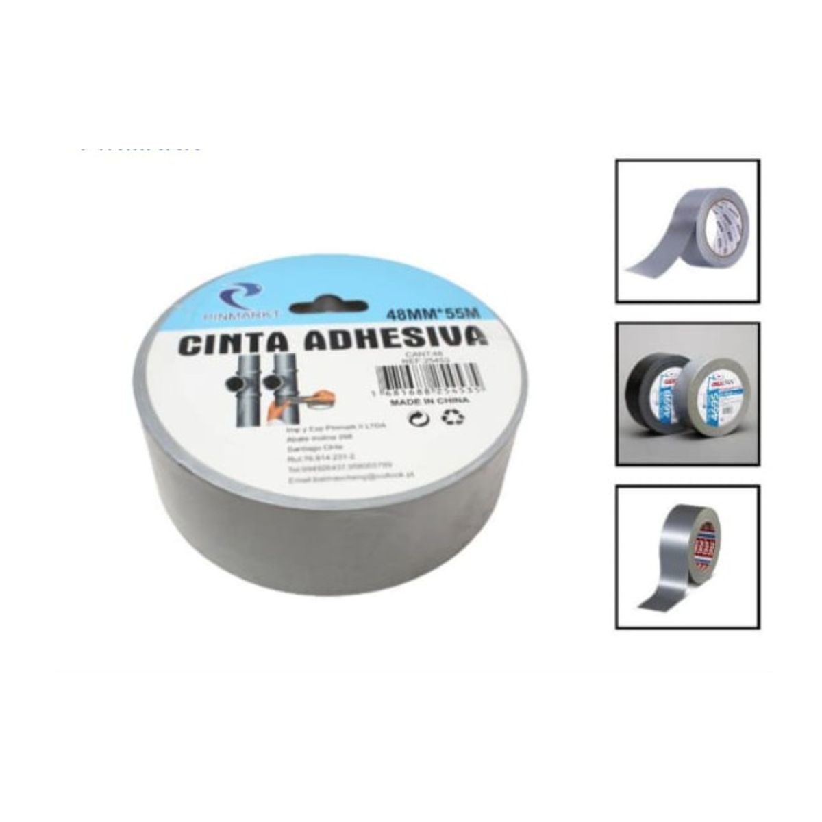 GENERICO - Cinta Adhesiva Pegamento 48mm X 55M