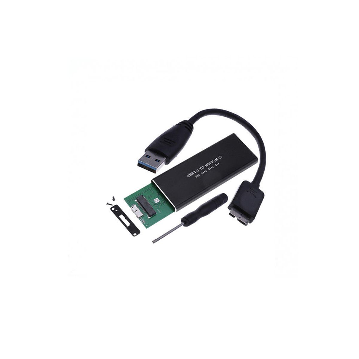 PUNTO STORE - Case Cofre Uasp Disco Solido Ssd Usb 3.0 - Ps