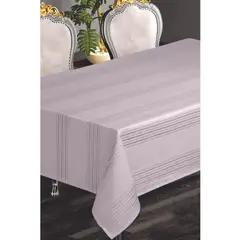 MROTTO - Mantel Rectangular Antimanchas Rosado 160x220 cm