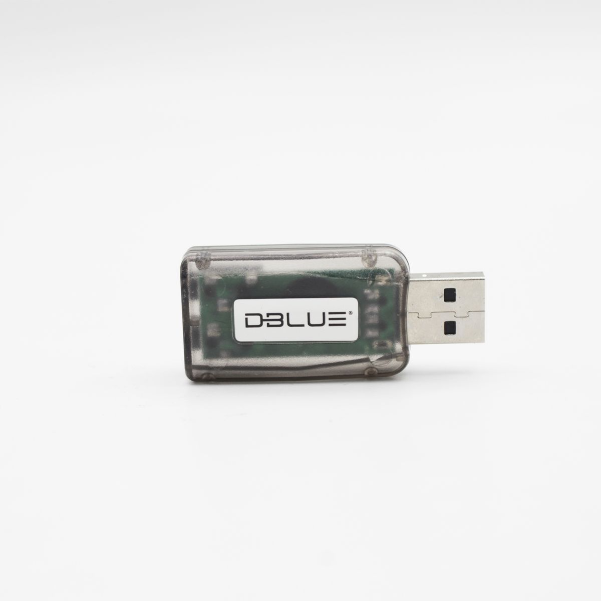 DBLUE - Tarjeta De Sonido Usb 5.1 Negro - Ps