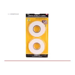GENERICO - Cinta De Doble Cara 1,8 X 3 M Set 6 Unidades