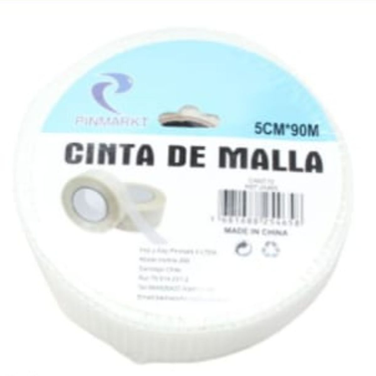 GENERICO - Cinta De Malla Pegamento 5 Cm X 90 M Set 3 Unidades