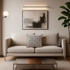 ARMONIA - Funda de cojín gris 45x45 tribal para living chileno 694