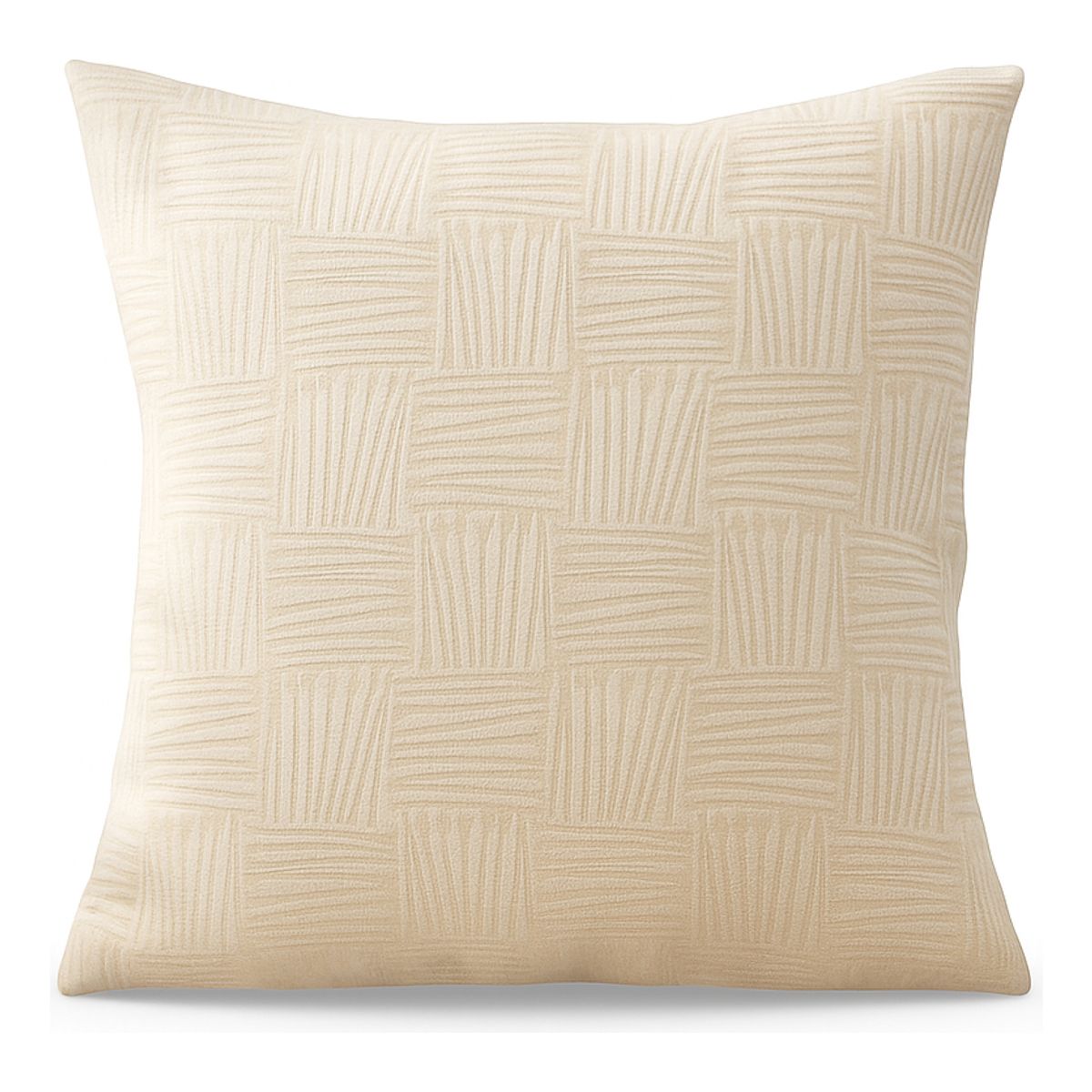 ARMONIA - Cubre cojín 45x45 tribal beige estilo boho envío Chile 694