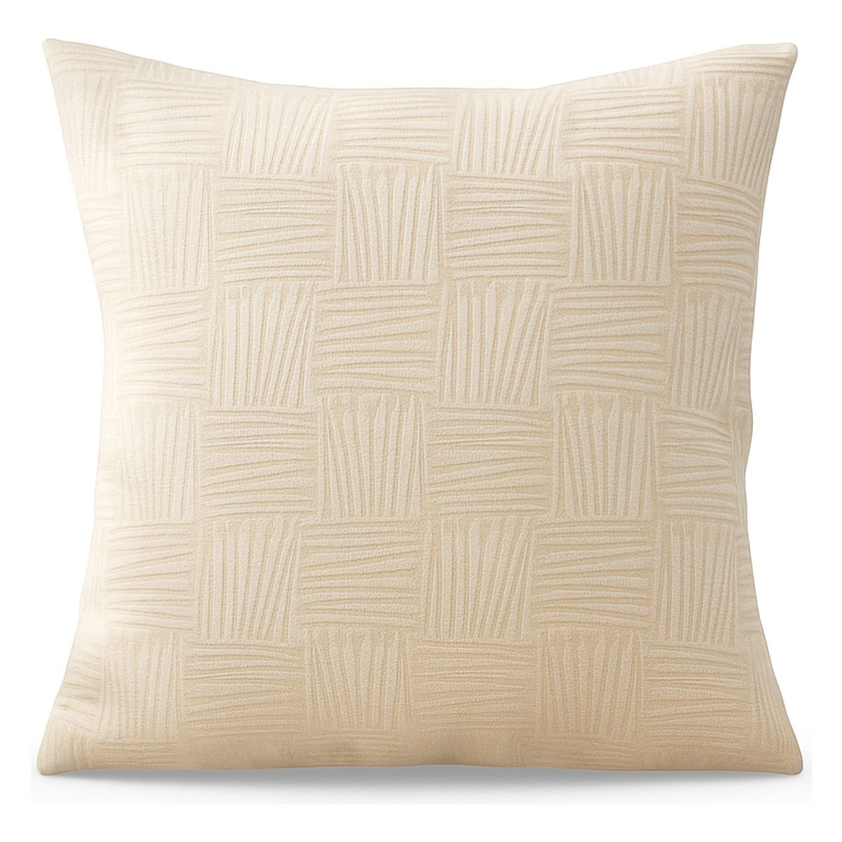 ARMONIA - Funda de almohadón 45x45 tribal beige decoración hogar CL 694