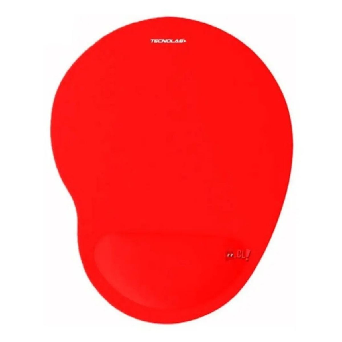 TECNOLAB - Mouse Pad Con Apoya Muñeca De Gel Rojo - Ps