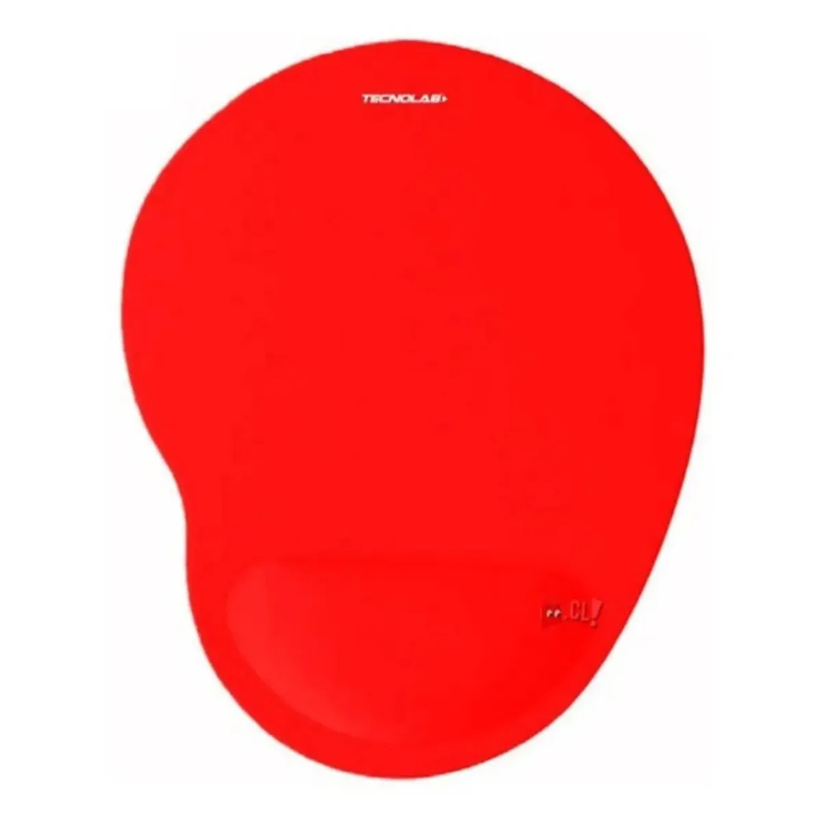 TECNOLAB - Mouse Pad Con Apoya Muñeca De Gel Rojo - Ps